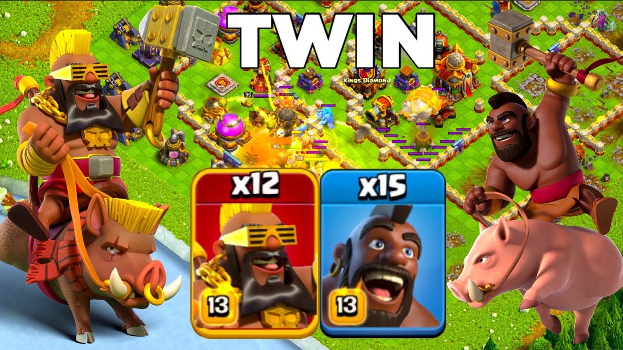 Good Bad? Twin Hogs TH16 Super Hog and Hog Rider Legend League Attacks!