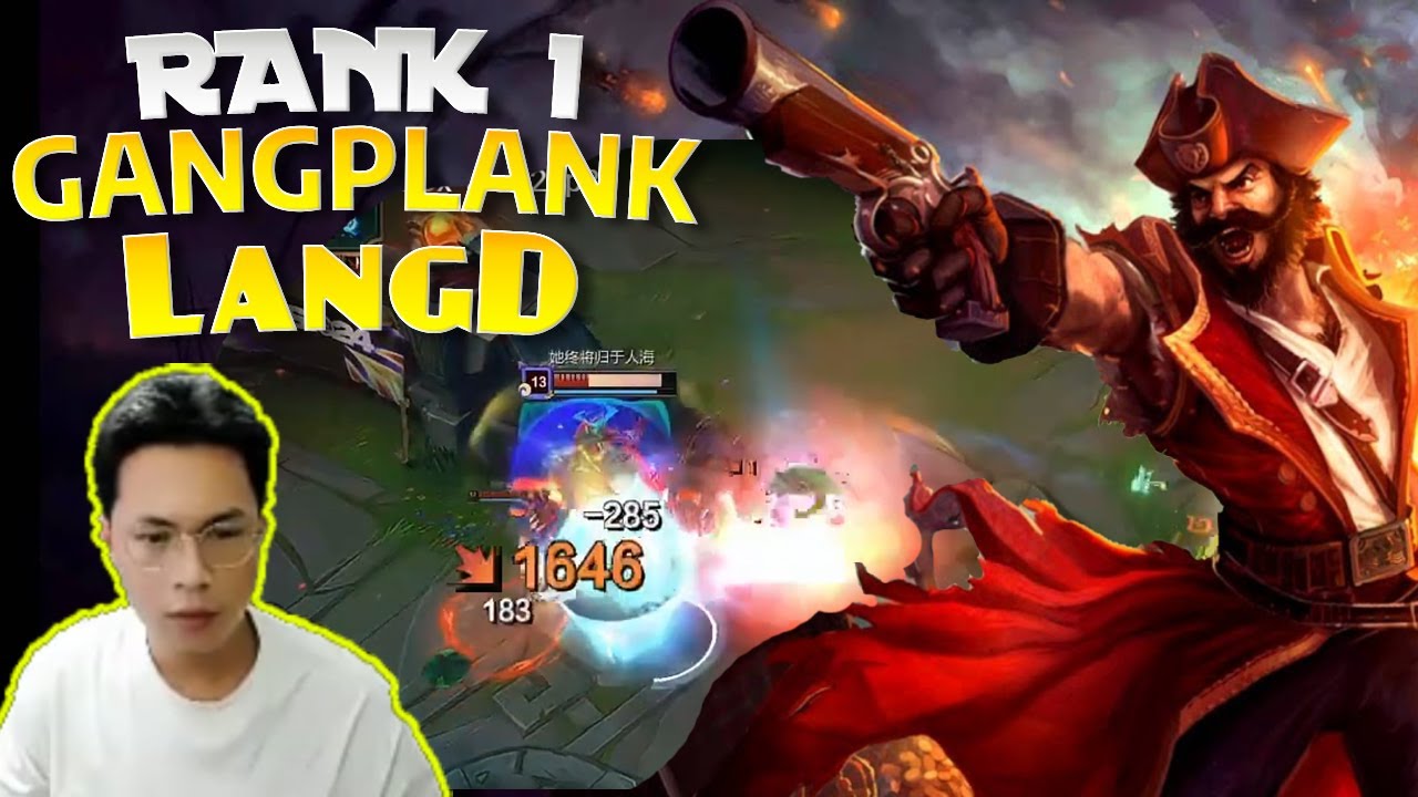 🔴 Learn Gangplank from Rank 1 &ndash; LangD vs Kayle Full Guide
