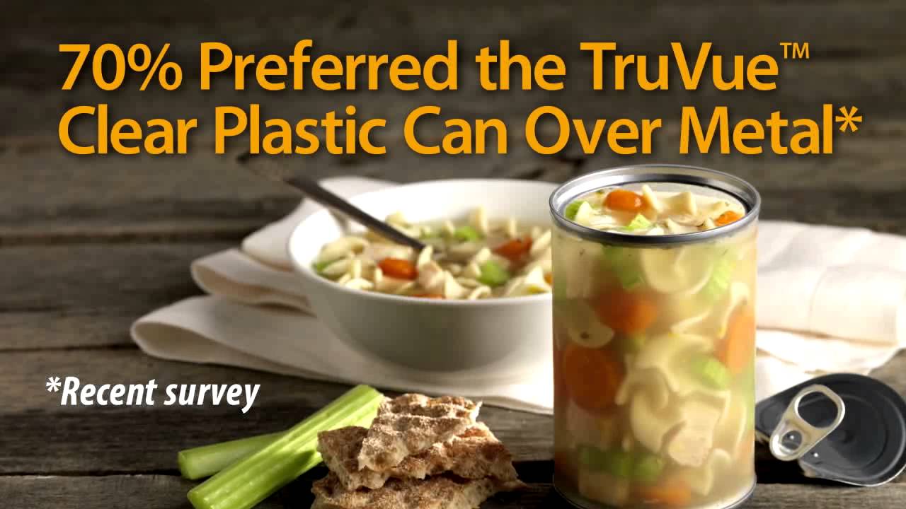 Sonoco TruVue Clear Can