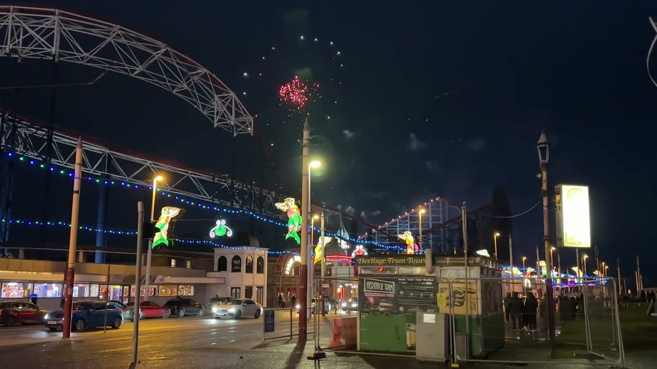 Blackpool Pleasure Beach Fireworks Display, 4th November 2023