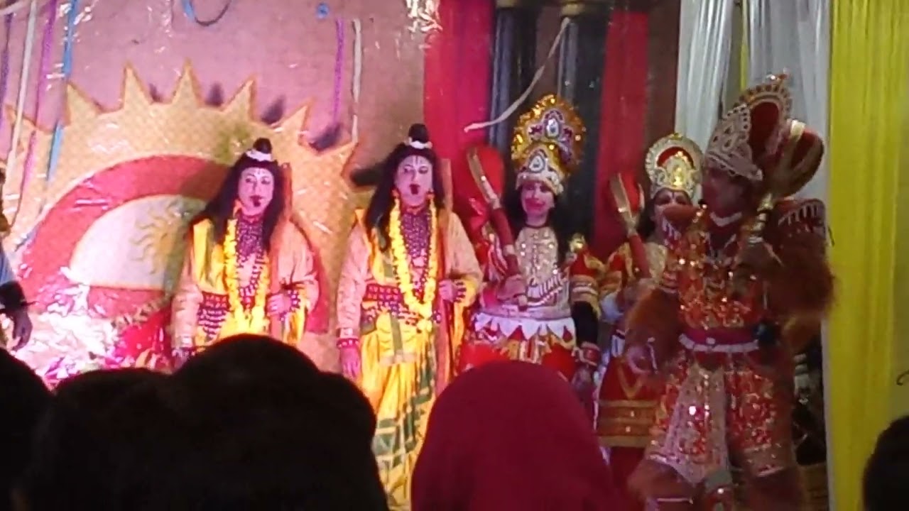 Mahila Ramleela dwara Ram ke hathon Ravan ka vad