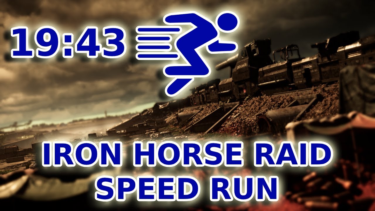 The Division 2 | Iron Horse Raid Speed Run 19:43 | TU12 - Normal Difficulty | Sub20!! LETS GO!