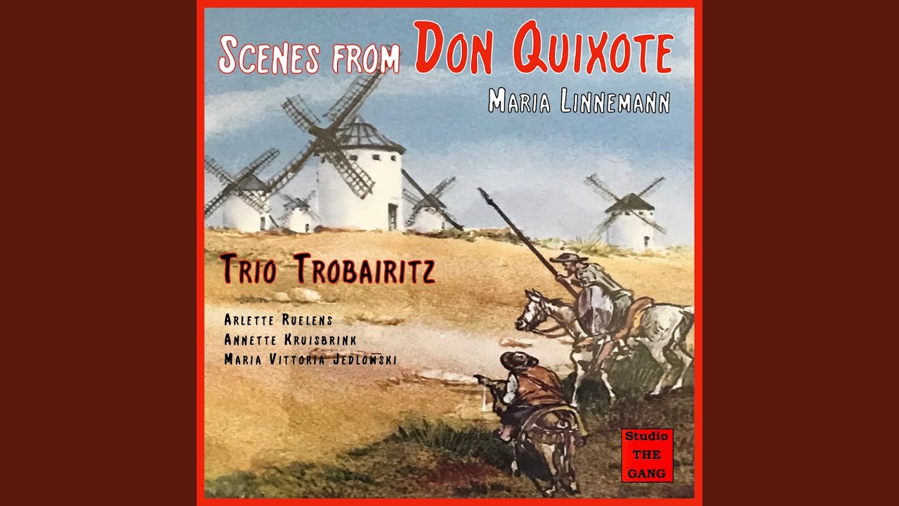 Don Quixote and Sancho Panza Ride out in Search of Adventure