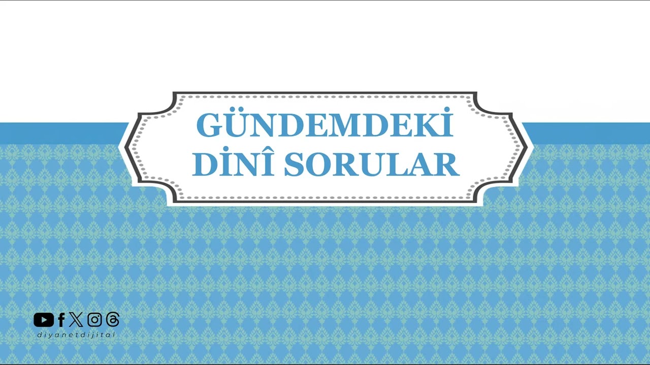 Gündemdeki Dinî Sorular - Sesli Kitap