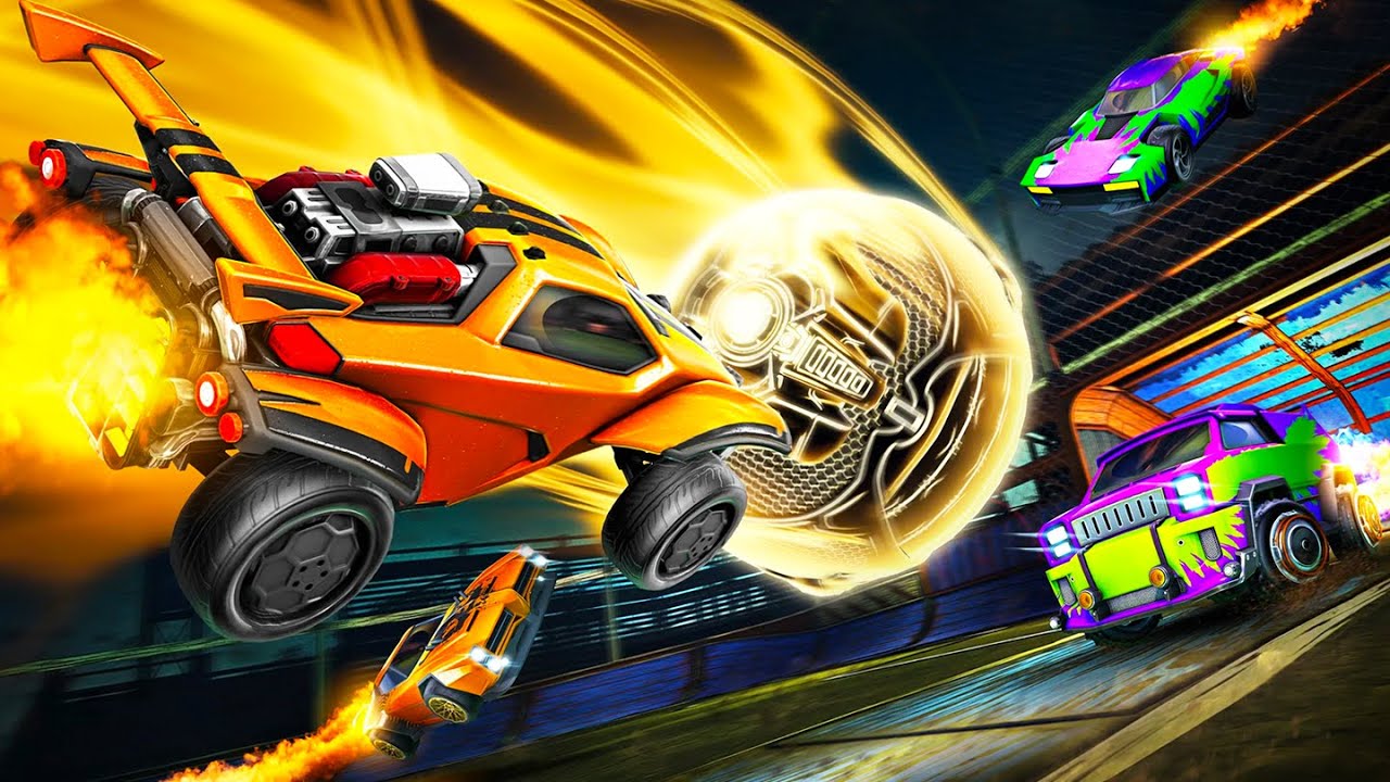 PLAYING *SPOOKY* 3v3 HEATSEEKER IN ROCKET LEAGUE!