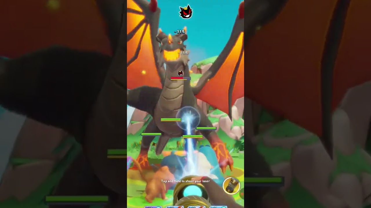 Dragon fight #palmonsurvival #gaming #foryou #2026 watch full video #shorts