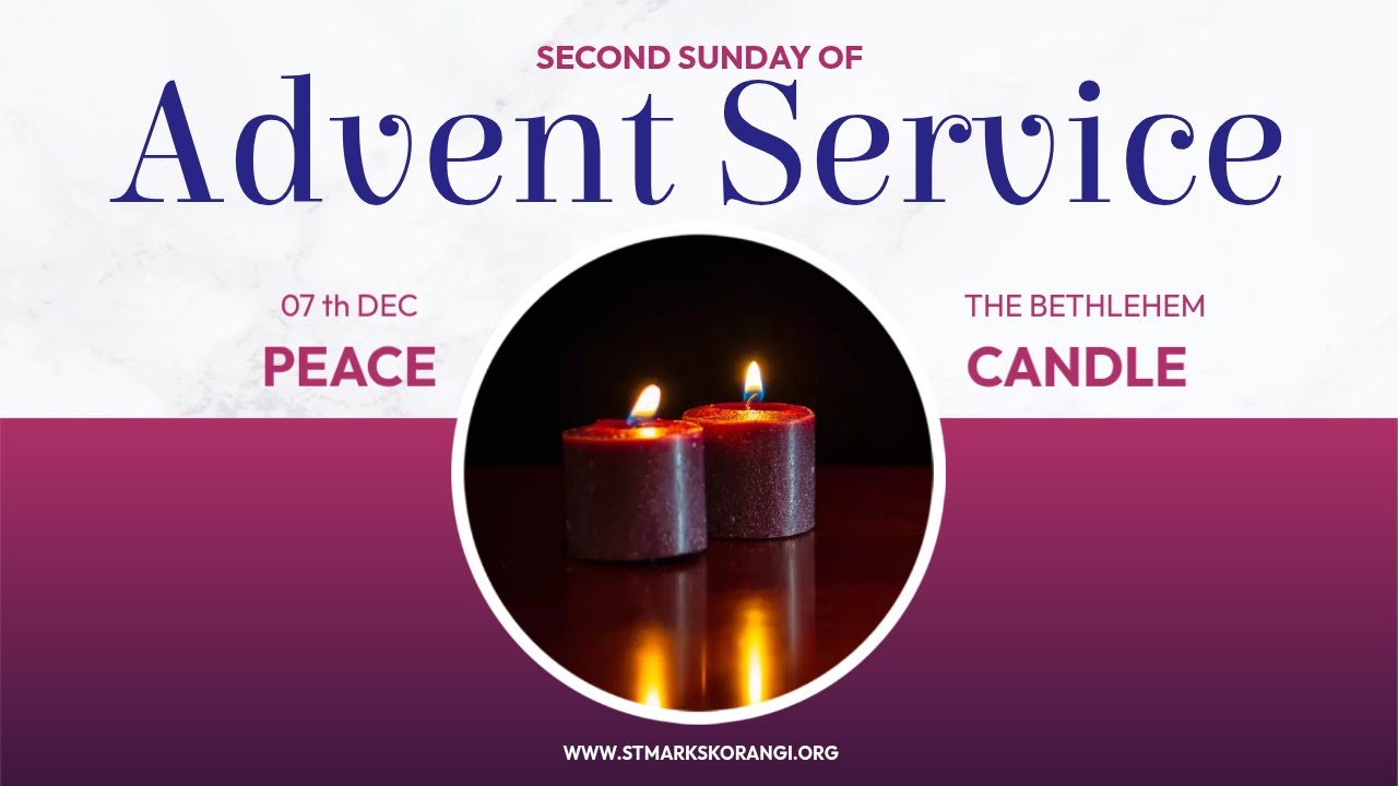 Sunday Sermon, 2nd Sunday of Advent, 07 Dec 2025, St. Mark's Church