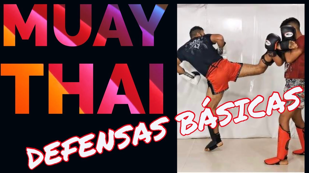 🔴 Defensas básicas 🥊 Técnicas de Muay Thai  🏆