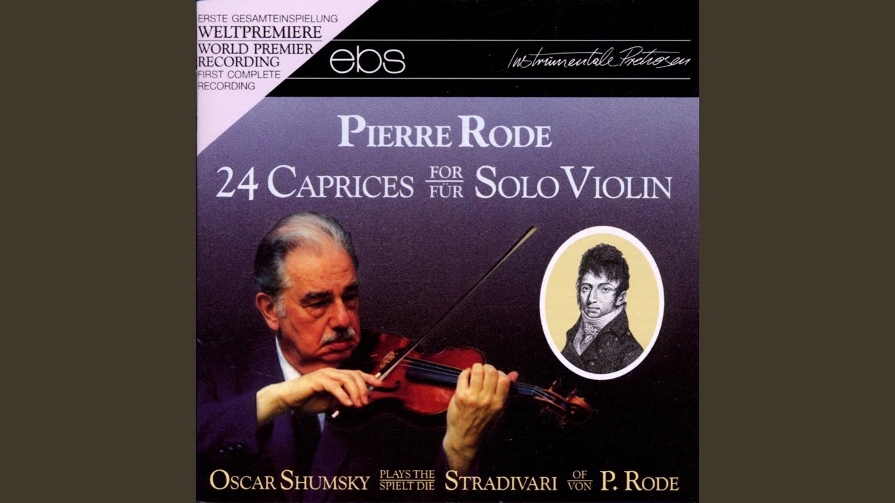 24 Caprices for Solo Violin, Op. 22: No. 9 in E Major. Adagio - Allegretto