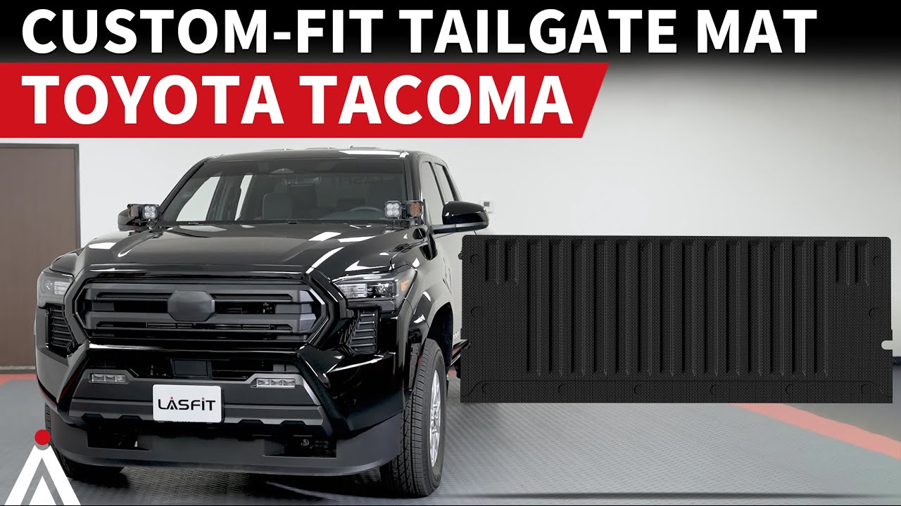 Toyota Tacoma 2024-2025 Custom Truck Tailgate Mat Lasfit Liner [Installation & Review]