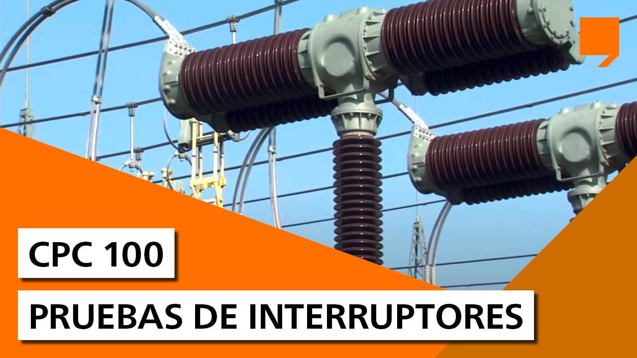 Pruebas de interruptores con la unidad CPC 100 de OMICRON