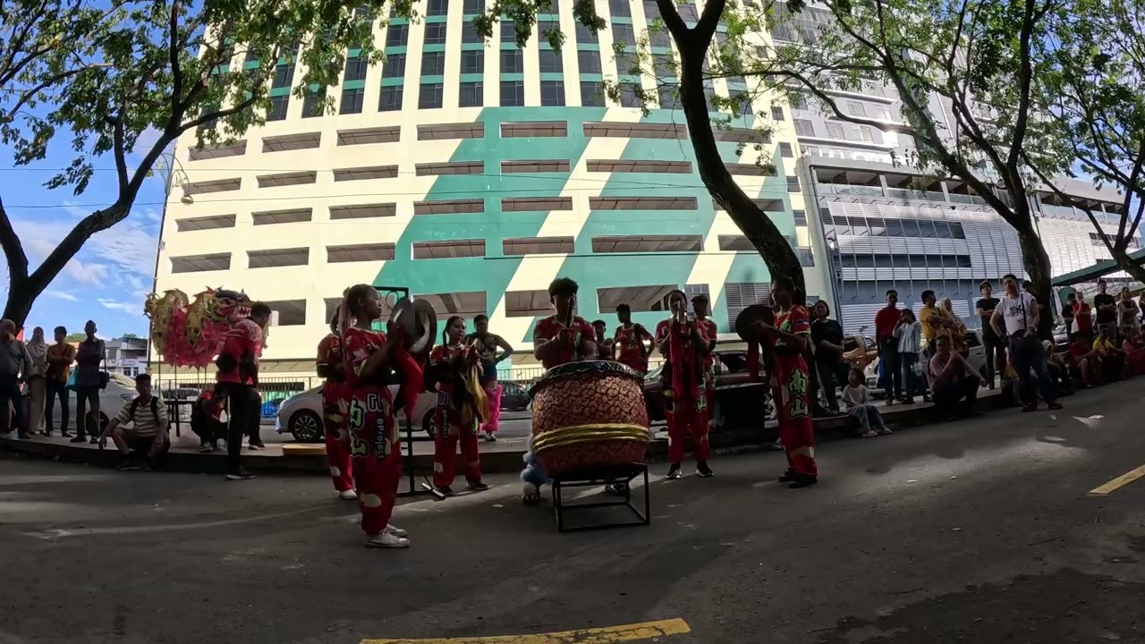 nanshan lion dance free drumming practice