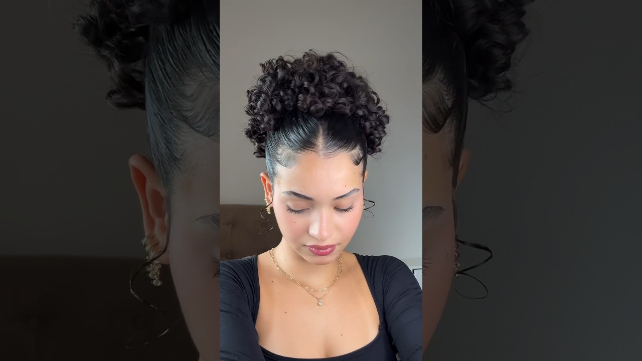 Esse é perfeitoo😮‍💨💗#penteados #cabelo #cabelocacheado