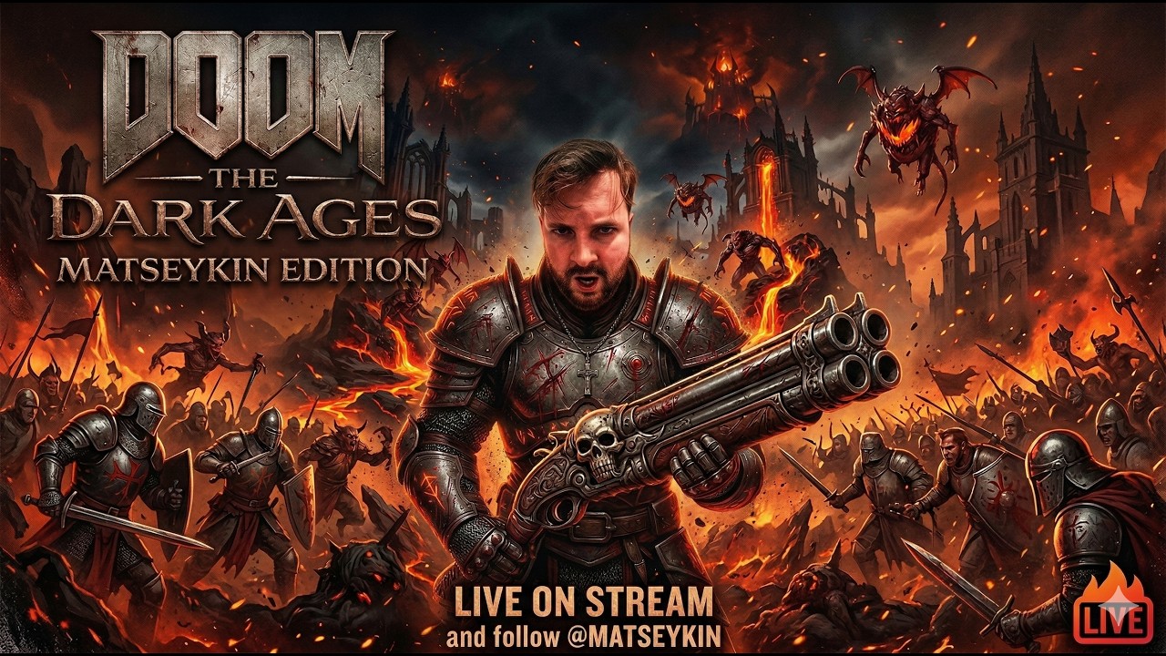 🔴 Doom: The Dark Ages. Палач працює 😈💛💙 СТРІМ #5