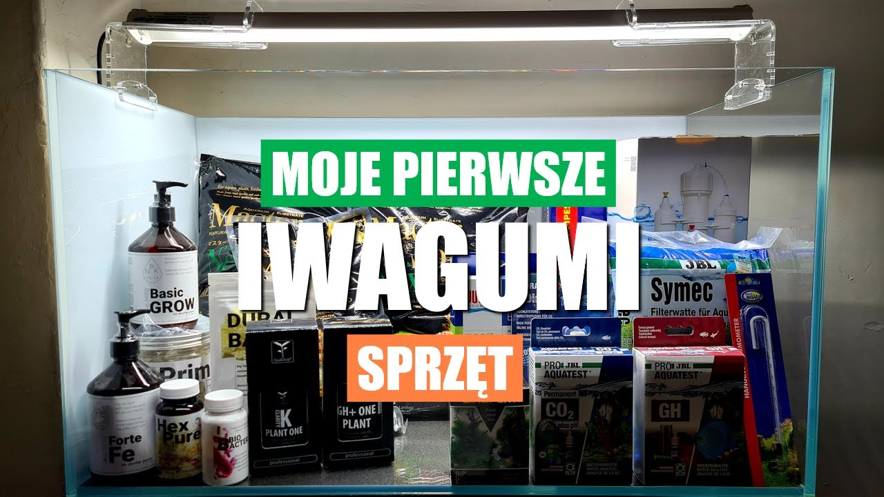 Zestaw Iwagumi Akwarium 144L - Sprzęt odc. 1