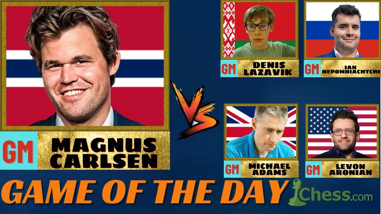 Chess: Magnus Carlsen | Game of the day