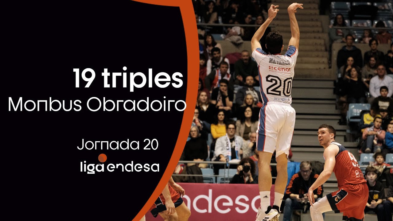 Un Monbus Obradoiro 'on fire': ¡19 triples! | Liga Endesa 2019-20
