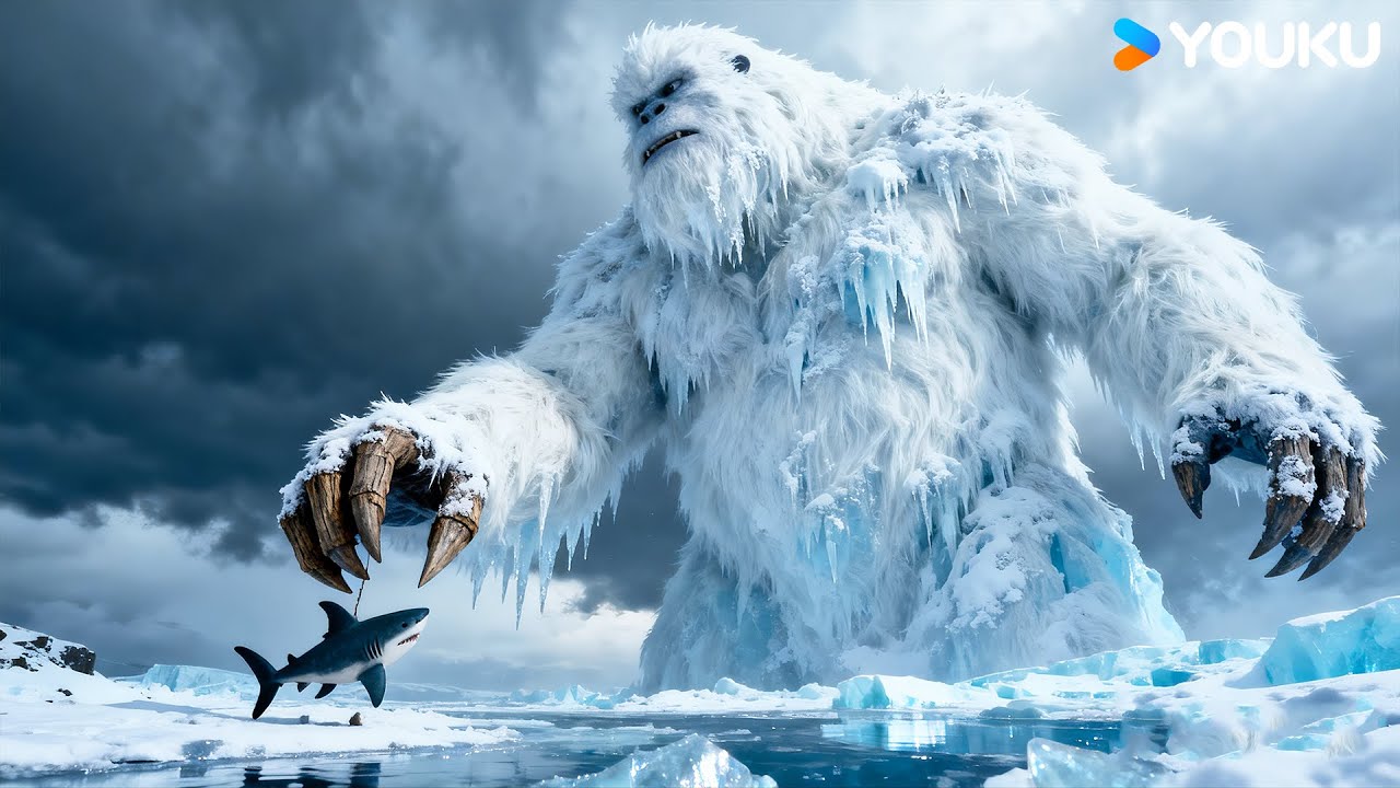 🦈❄️😱Giant shark and Yeti appear in the snowfield! | Snow Monster | YOUKU MONSTER MOVIE