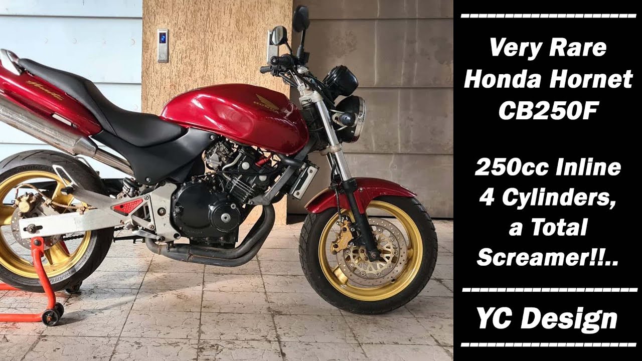 Rare Honda Hornet CB250F | 4 Cylinder | Total Screamer | YC Design