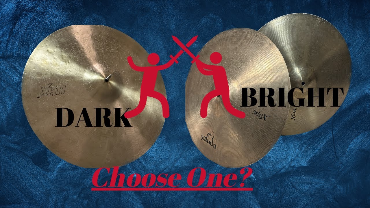 Dark vs Bright Cymbals SHOWDOWN! || Mastering Your Cymbal Tone