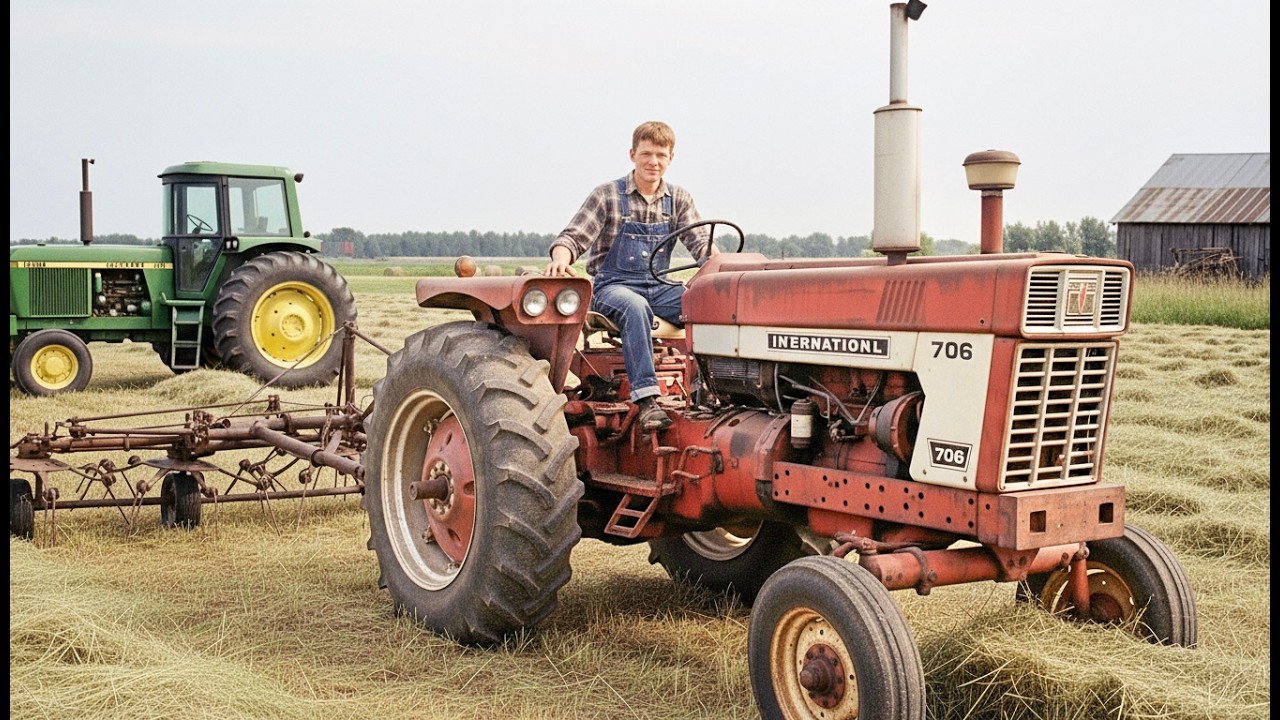 When Diesel Deliveries Stopped in 1984 — His 19-Year-Old Hitched the Old Hay Tedder