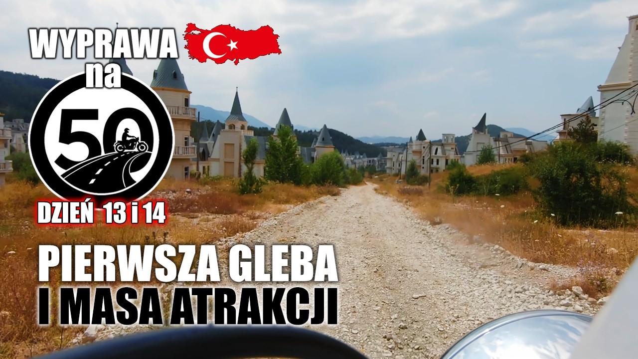 50 dni na motocyklu - cz.10:Pierwsza gleba, puste drogi, Burj al Babas i niespodzianki...