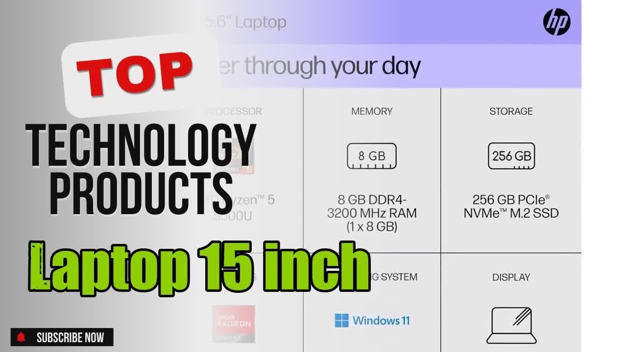 Top 5 Technology products about Laptop 15 inch Market-leading of NOW