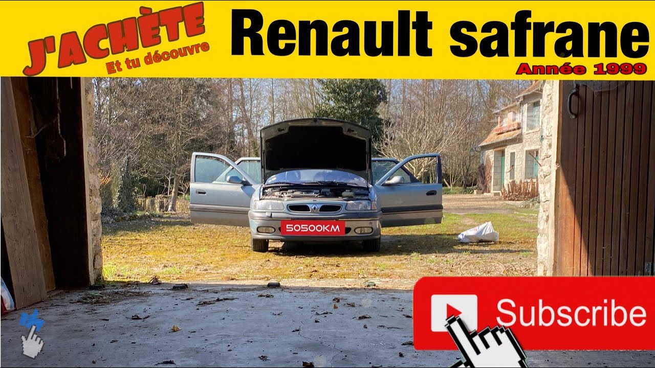 j’achète et je découvre une Renault Safrane avec seulement 50500km