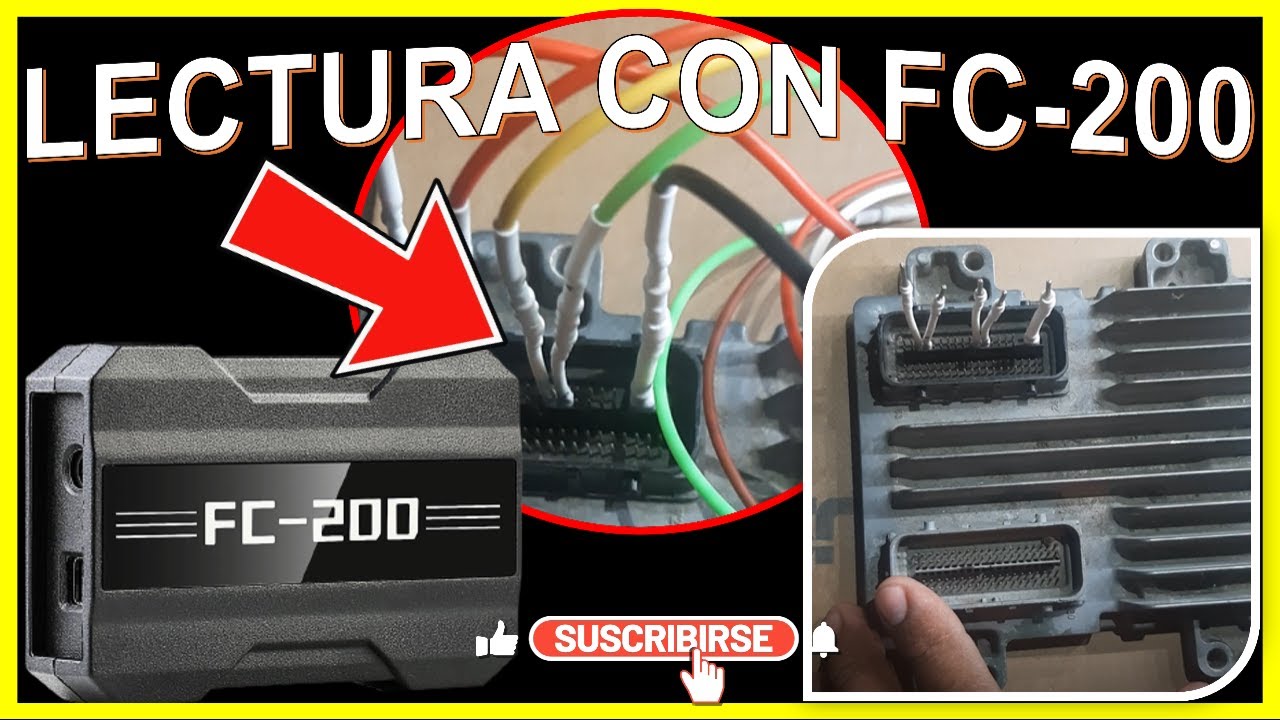 CLONACIÓN DE COMPUTADORA PARA LA LÍNEA CHEVROLET CON FC-200