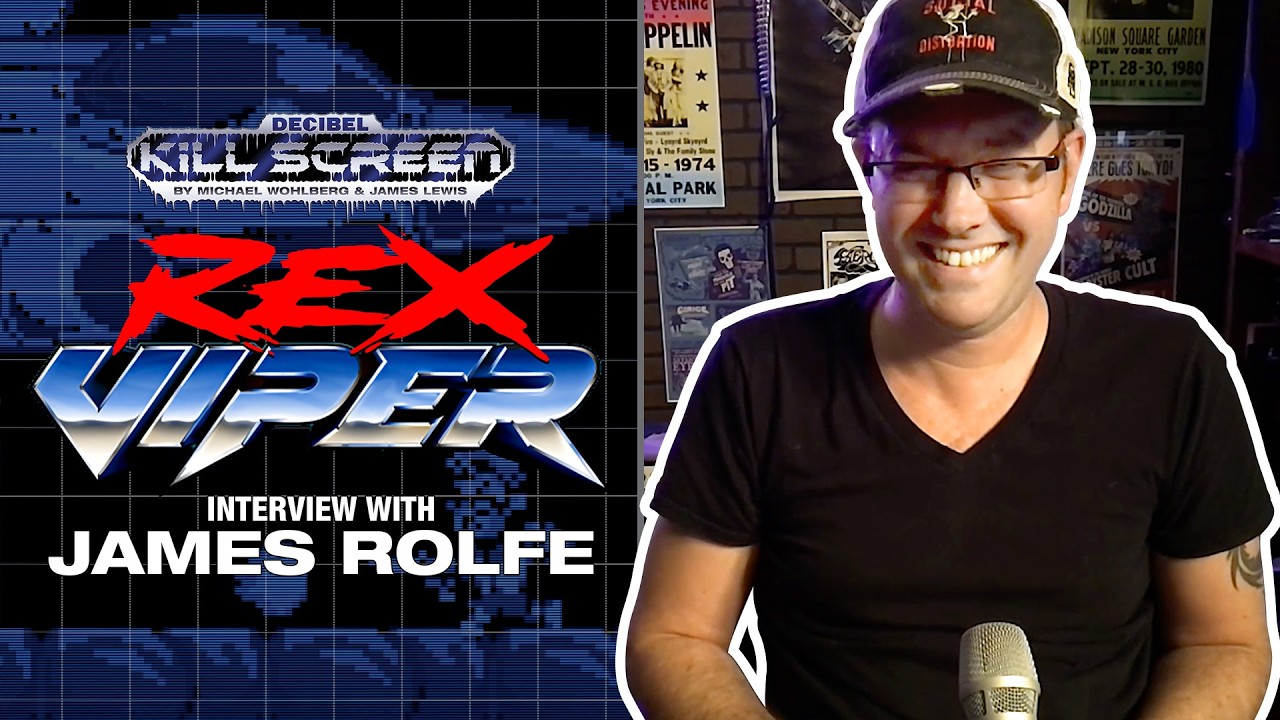 KILL FEED 067: Angry Video Game Nerd James Rolfe of REX VIPER Is Happy to Talk Metal