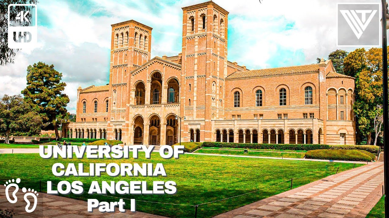 【4K】2021 UCLA (University of California, Los Angeles) Campus Tour Part 1 Walking Experience 🎧