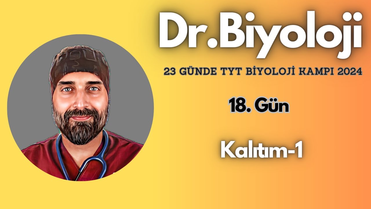 Kalıtım-1 | 23 Günde TYT Biyoloji Kampı yks2024 | 10. Sınıf
