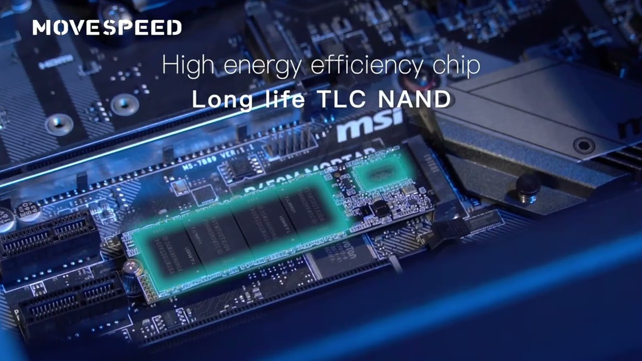 MOVESPEED 7450 MB/s SSD NVMe M.2 2280 4TB 2TB 1TB disco duro