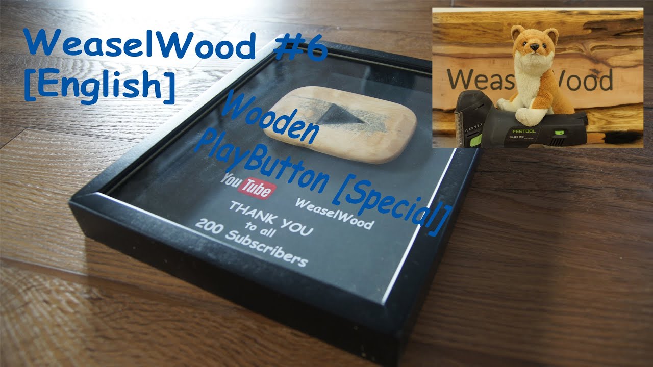 WeaselWood #6 [English] Wooden PlayButton