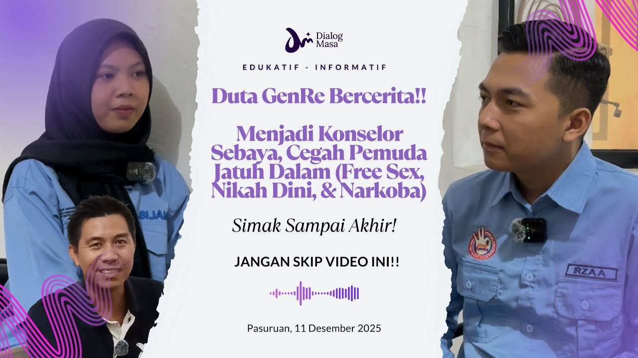 Duta GenRe Bercerita!!Menjadi Konselor Sebaya, Cegah Pemuda Jatuh Dalam