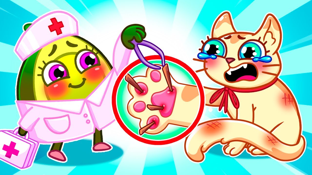 Rescue The Pet Song 🐾😿 Boo Boo Animals Song 🚑|| VocaVoca Karaoke 🥑🎶