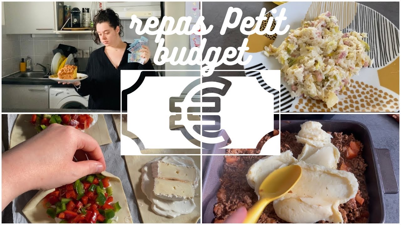 RECETTE ÉCONOMIQUE : 3 JOURS DE REPAS PETIT BUDGET + MERCI À VOUS TOUS 🥰❤️