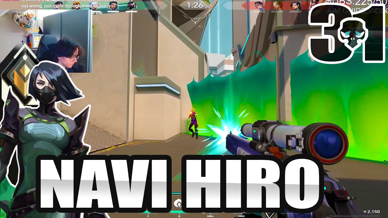 Crazy Numbers for a Viper! - NAVI hiro [EU] #MatchMVP