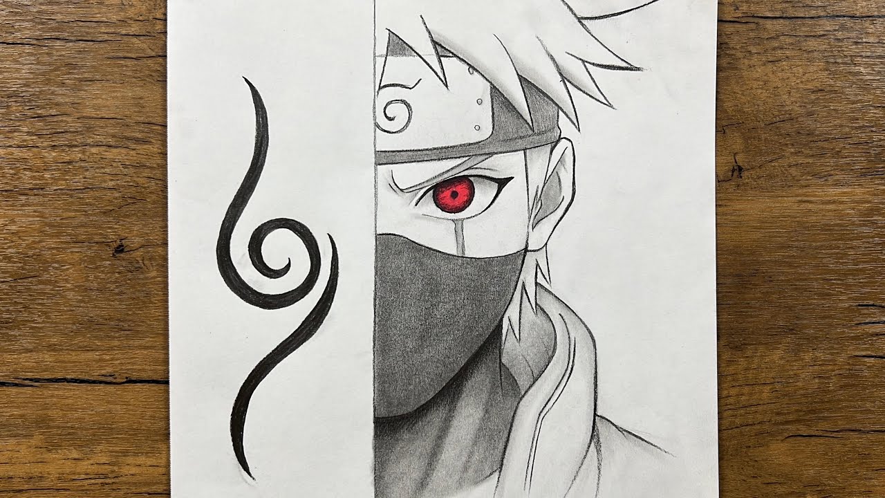 How to Draw Kakashi (ALT Version) – Step by Step Tutorial
