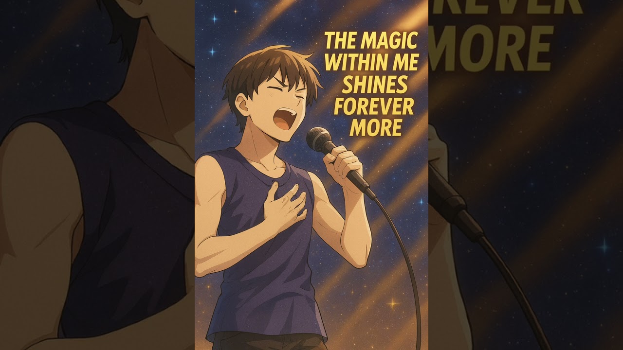 The magic within me shines forever more 