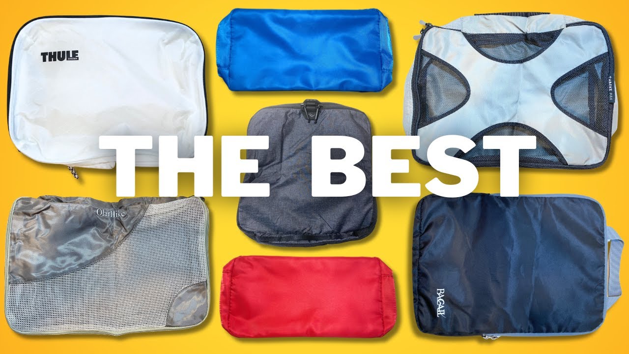 The BEST Packing Cubes On Amazon | Bagail, Thule, Shacke Pak And Others!