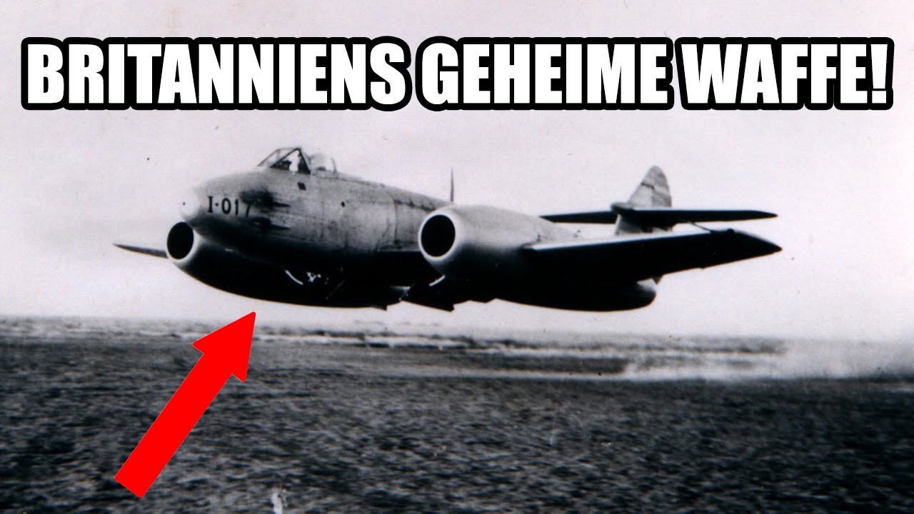 Einziger Alliierten-Jet im Krieg: Warum der Meteor nie gegen die Me-262 kaempfte!