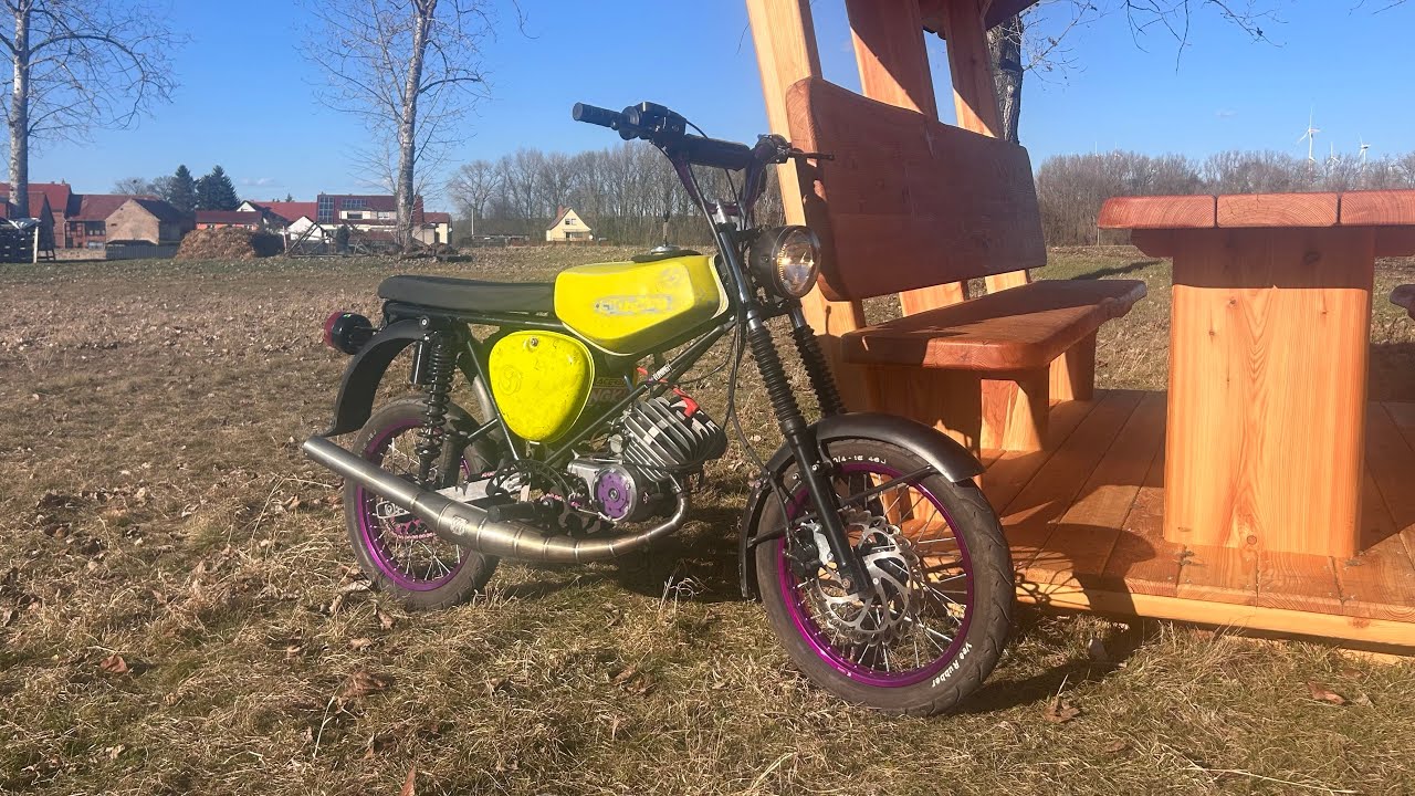 Simson 85ccm Vollgas Test, Soundmaster Soundcheck RAW Sound 