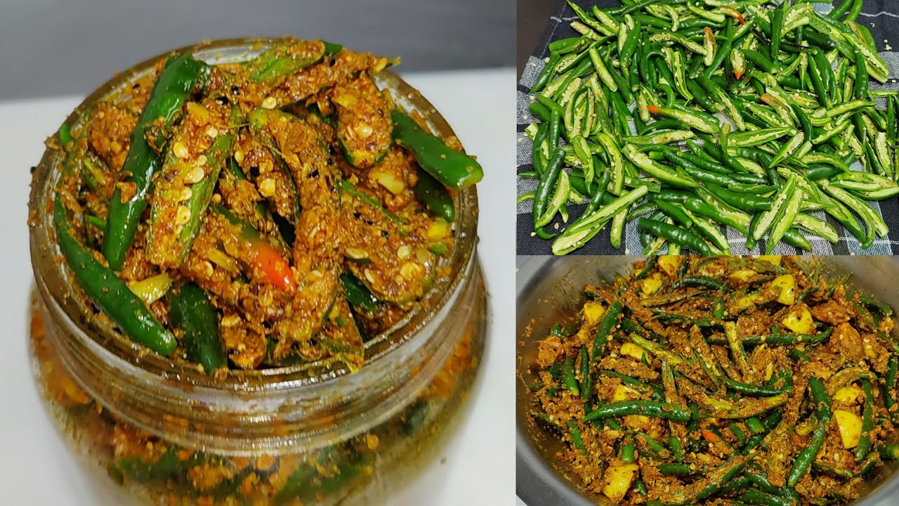 Spicy green chilli pickle that lasts for years | Instant Hari Mirch Ka Achar | Chilli Pickle | Chef Ashok
