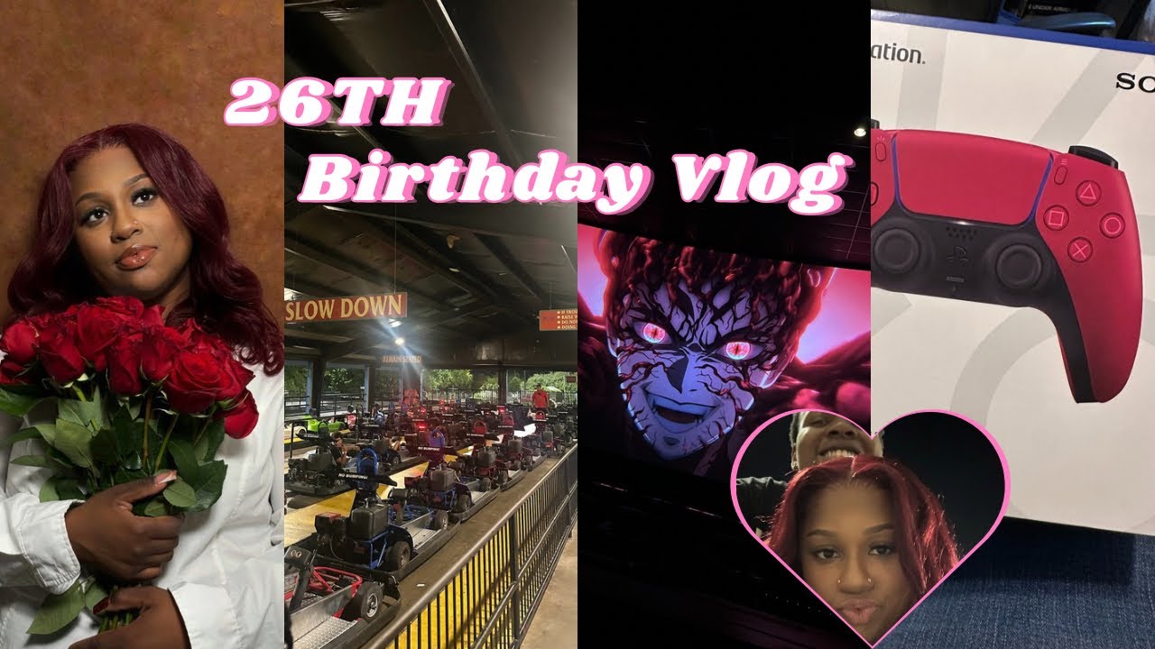My 26 Birthday vlog! Photoshoot, Putt- Putt, Birthday Dinner