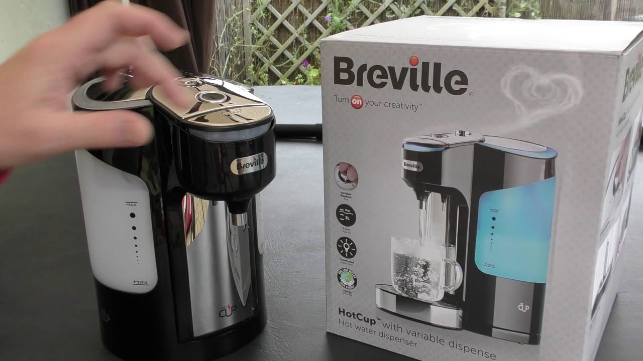 Breville VKJ318 Hot Water Dispenser. Safety Warning