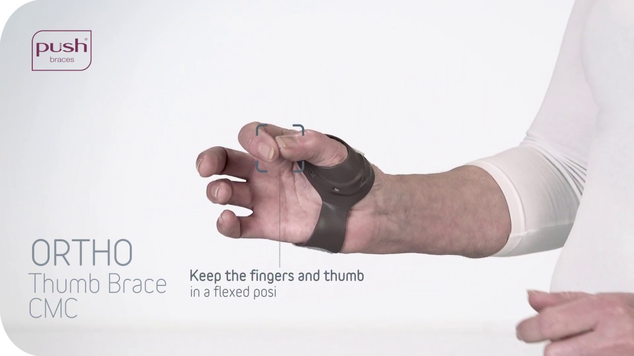 Push ortho Thumb Brace CMC available at www.Vivomed.com