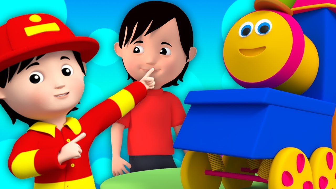 Bob xe lửa | Những điều mà mọi người làm | bài hát cho trẻ em | Bob train Things That People Do