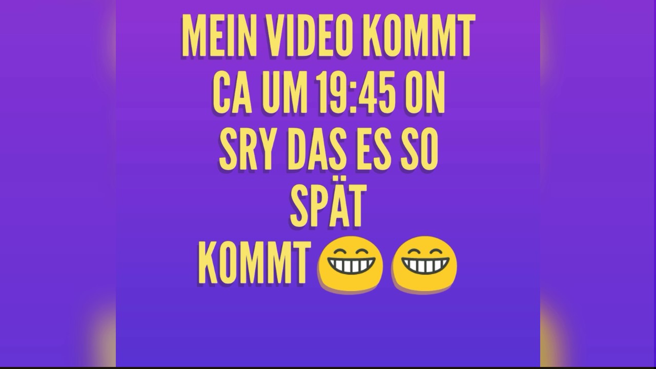 Sry 😁😁 aber ein Abowunsch👍