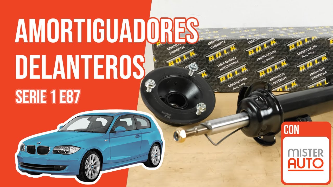 Cómo cambiar los amortiguadores delanteros BMW Serie 1 E87 ➿